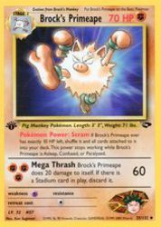 Brock's Primeape 35/132<br/>Ken Sugimori