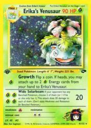 Erika's Venusaur 4/132<br/>Ken Sugimori