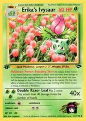 Erika's Ivysaur 41/132<br/>Ken Sugimori