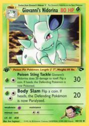 Giovanni's Nidorina 44/132<br/>Ken Sugimori