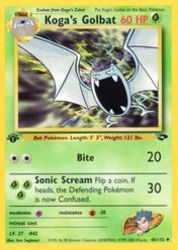 Koga's Golbat 46/132<br/>Ken Sugimori