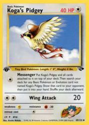 Koga's Pidgey 49/132<br/>Atsuko Nishida