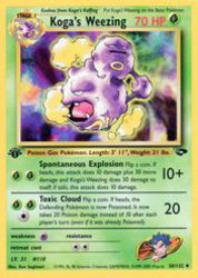 Koga's Weezing 50/132<br/>Ken Sugimori