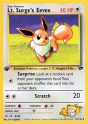 Lt. Surge's Eevee 51/132<br/>Ken Sugimori