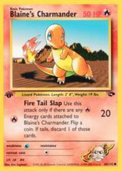 Blaine's Charmander 60/132<br/>Ken Sugimori