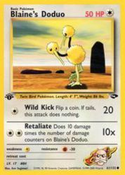 Blaine's Doduo 61/132<br/>Ken Sugimori