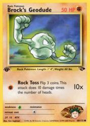 Brock's Geodude 68/132<br/>Ken Sugimori