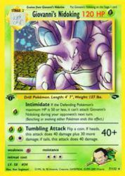 Giovanni's Nidoking 7/132<br/>Ken Sugimori