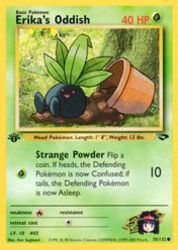 Erika's Oddish 70/132<br/>Ken Sugimori