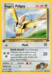 Koga's Pidgey 80/132<br/>Ken Sugimori