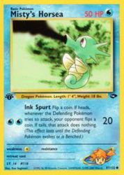 Misty's Horsea 87/132<br/>Ken Sugimori