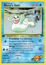 Misty's Seel 91/132<br/>Ken Sugimori