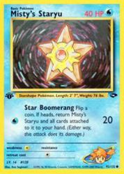 Misty's Staryu 92/132<br/>Ken Sugimori