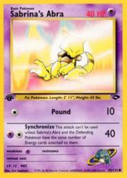 Sabrina's Abra 93/132<br/>Ken Sugimori