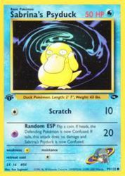 Sabrina's Psyduck 99/132<br/>Ken Sugimori