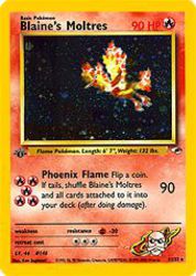 Blaine's Moltres 1/132<br/>Ken Sugimori