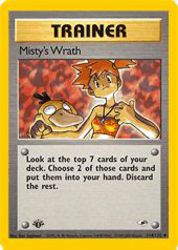 Misty's Wrath 114/132<br/>Ken Sugimori