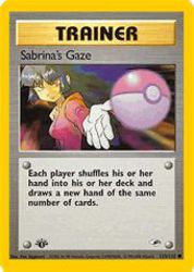 Sabrina's Gaze 125/132<br/>Ken Sugimori