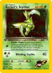 Rocket's Scyther 13/132<br/>Ken Sugimori