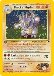 Brock's Rhydon 2/132<br/>Ken Sugimori