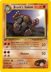 Brock's Golem 20/132<br/>Ken Sugimori