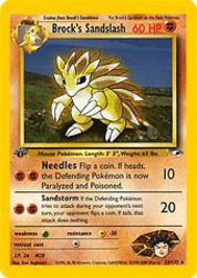 Brock's Sandslash 23/132<br/>Ken Sugimori