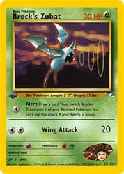 Brock's Zubat 24/132<br/>Ken Sugimori