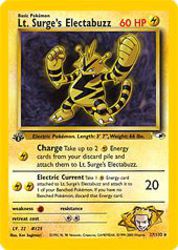 Lt. Surge's Electabuzz 27/132<br/>Ken Sugimori