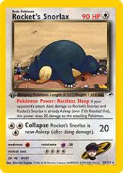 Rocket's Snorlax 33/132<br/>Shin-ichi Yoshida