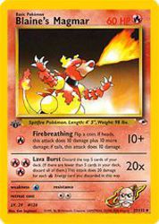 Blaine's Magmar 37/132<br/>Ken Sugimori