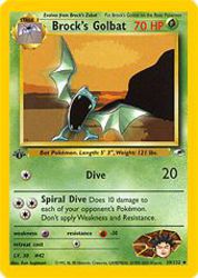 Brock's Golbat 39/132<br/>Ken Sugimori