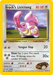 Brock's Lickitung 41/132<br/>Ken Sugimori
