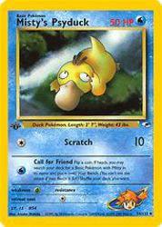 Misty's Psyduck 54/132<br/>Atsuko Nishida
