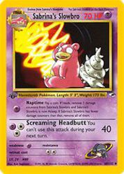 Sabrina's Slowbro 60/132<br/>Ken Sugimori