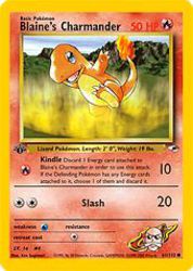 Blaine's Charmander 61/132<br/>Ken Sugimori
