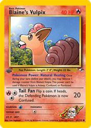Blaine's Vulpix 65/132<br/>Ken Sugimori