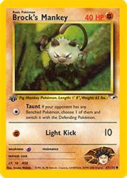 Brock's Mankey 67/132<br/>Atsuko Nishida