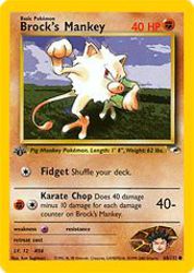 Brock's Mankey 68/132<br/>Ken Sugimori