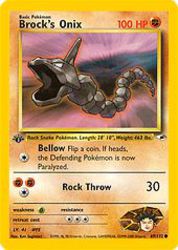 Brock's Onix 69/132<br/>Ken Sugimori