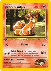 Brock's Vulpix 73/132<br/>Ken Sugimori