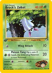 Brock's Zubat 74/132<br/>Atsuko Nishida