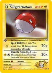 Lt. Surge's Voltorb 84/132<br/>Ken Sugimori
