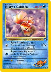 Misty's Goldeen 85/132<br/>Atsuko Nishida