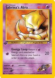 Sabrina's Abra 91/132<br/>Ken Sugimori