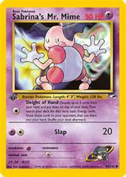 Sabrina's Mr. Mime 94/132<br/>Ken Sugimori