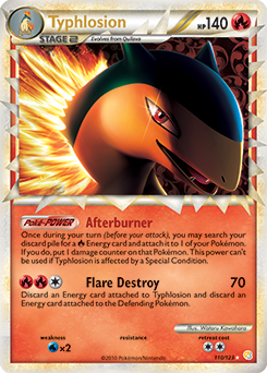 Typhlosion 110/123<br/>Wataru Kawahara