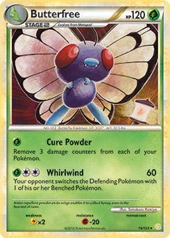 Butterfree 16/123<br/>Tomokazu Komiya