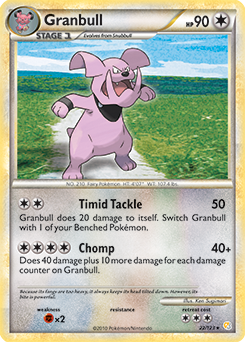 Granbull 22/123<br/>Ken Sugimori