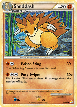 Sandslash 29/123<br/>Yukiko Baba