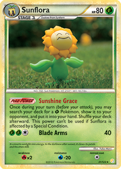 Sunflora 31/123<br/>Yuka Morii